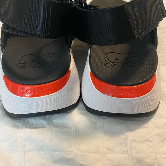 SOREL Women's Kinetic Impact II Sling Sandals New size 8 Black - Picture 8 of 10